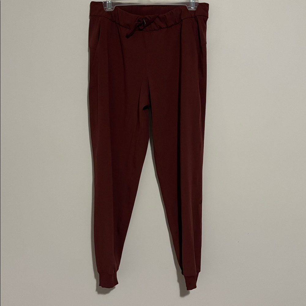lululemon athletica Burgundy Track Pants - Picture 2 of 9